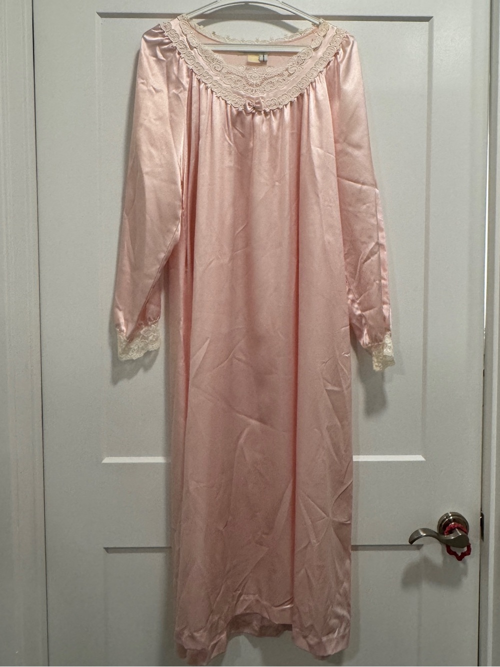 Vintage Christian Dior Pink Satin Lace Nightgown – Saks Fifth Avenue